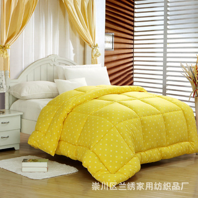 【南通家紡批發(fā) 冬季特惠被 珠光漿磨毛 超細(xì)纖維】價(jià)格,廠家,圖片,被子、蠶絲被、羽絨被,崇川區(qū)蘭繡家用紡織品廠-